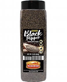 Mendocino Black Pepper Ground 16 oz Jar