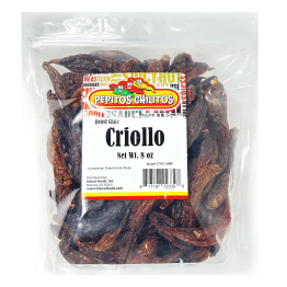 Pepitos Chilitos Chile Criollo 8oz Bag