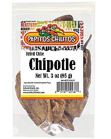 Pepitos Chilitos Chile Chipotle 3oz Bag