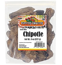 Pepitos Chilitos Chile Chipotle 8oz Bag