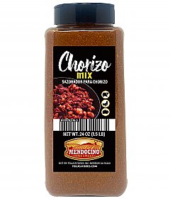 Mendocino Chorizo  Mix  24 oz Jar