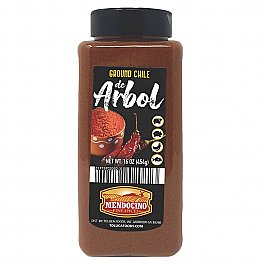 Mendocino Labels / Chile de Arbol Ground Jar 16 oz
