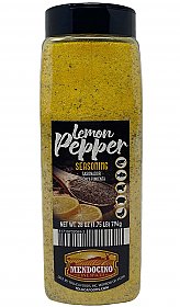 Mendocino Lemon Pepper Jar 28 oz