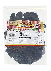 Chile Mulato 1lb bag.