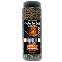 Mendocino Chipotle Applewood Smoked Sea Salt 32oz Jar