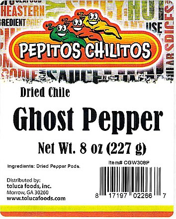 Pepitos Chilitos Chile Fantasma 8oz