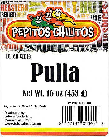 Pepitos Chilitos Chile Pulla 1lb Bag