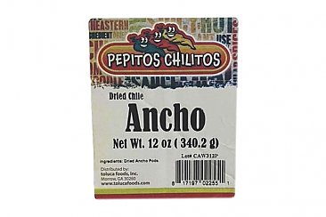 Chile Ancho 12oz bag