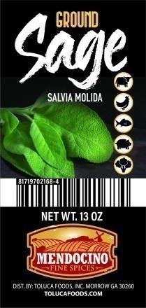 Mendocino Salvia Molida 13oz