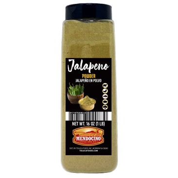 Mendocino Chile Jalapeno Powder 16oz Jar