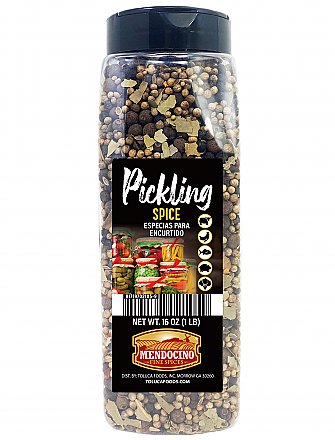 Mendocino Pickling Spice 16oz Jar