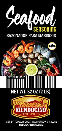 Mendocino Seafood Seasoning 32oz Jar